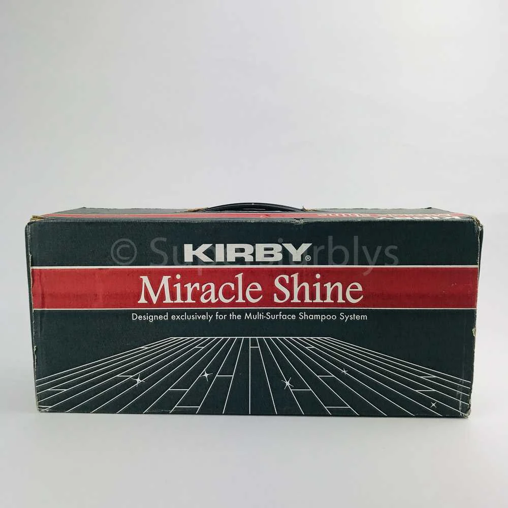 Kirby siurblio volelis medinių grindų poliravimui ir chemija Miracle Shine ypatingam blizgesiui ir apsauginiam sluoksniui sukurti