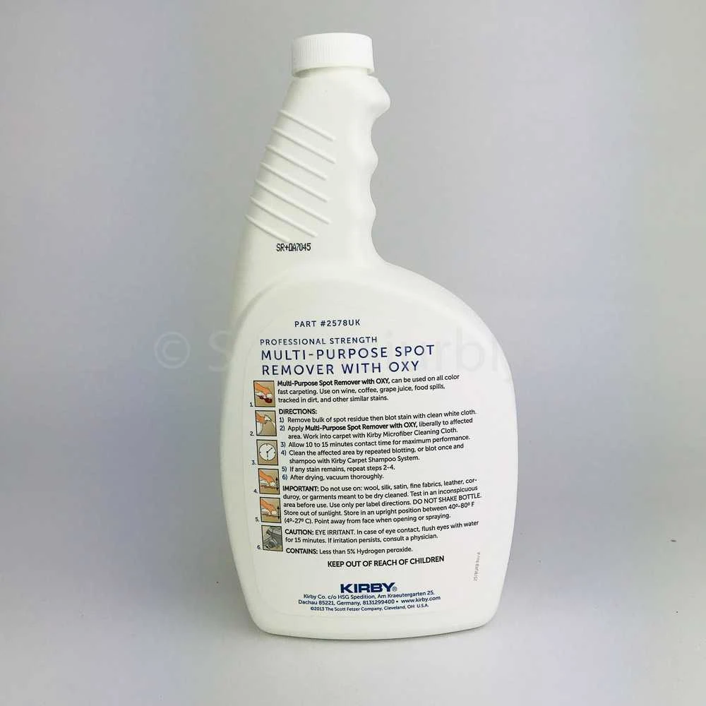 Kirby OXY dėmių išėmėjas, su deguonimi, purškiamas, paruoštas naudoti, 650ml