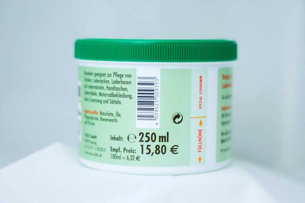 Stolz Batų ir odos gaminių balzamas, Oko Bio-Leder Balsam, bespalvis 250 ml