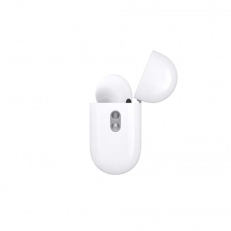Ausinės Apple AirPods Pro (2 kartos) su "MagSafe" dėklu (USB-C), baltos spalvos