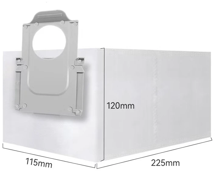 dreamQo Atsarginių dalių komplektas Roborock Qrevo Slim modeliui, (pakaitalas)
