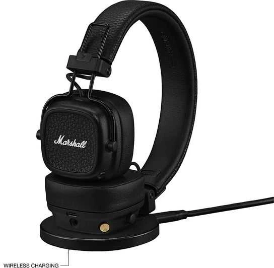 Ausinės Marshall Major V, Juodos spalvos