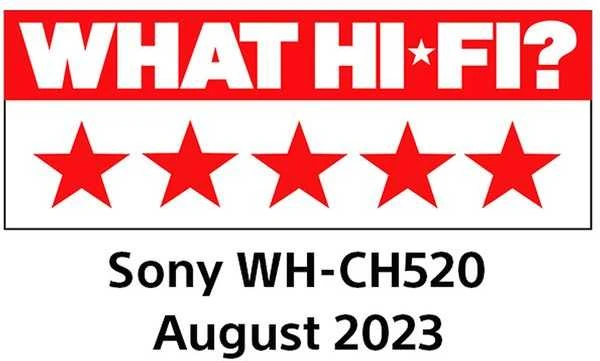 Belaidės Ausinės Sony WH-CH520B, Juodos spalvos