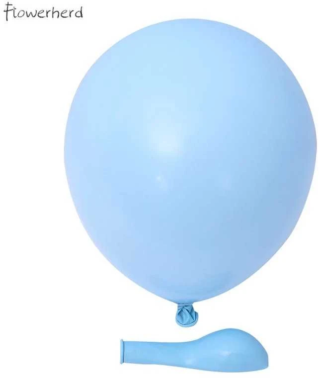 Blue Macaron Mėlyna Theme balionų rinkinys (104 vnt)