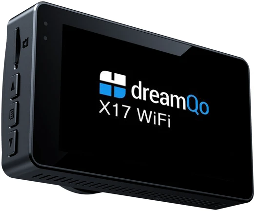 Video registratorius dreamQo X17 4K Ultra HD, Wi-Fi, 3" ekranas, 170°