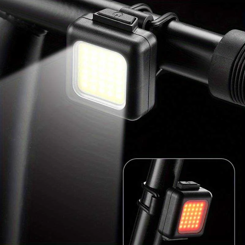 Dreamqo CB-18017 dviračio priekinio ir galinio žibintų komplektas