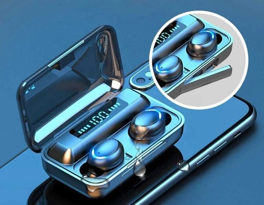 DreamQo Q7 Pro belaidės ausinės, juodos