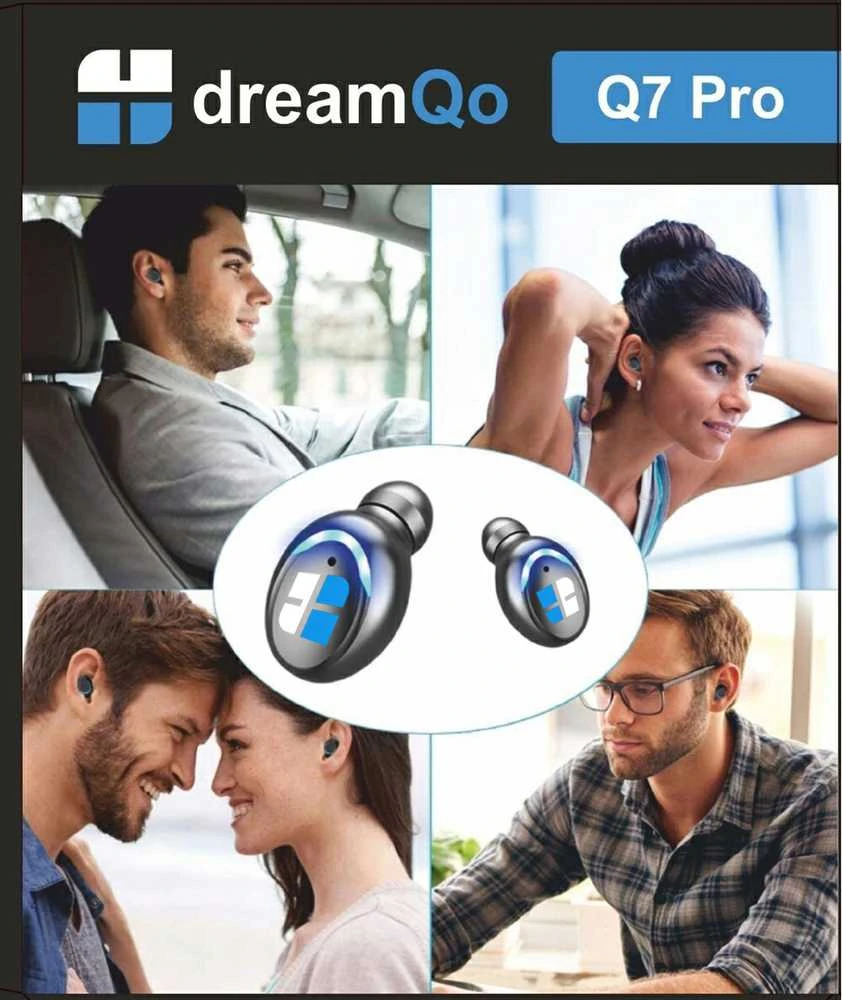 DreamQo Q7 Pro belaidės ausinės, juodos