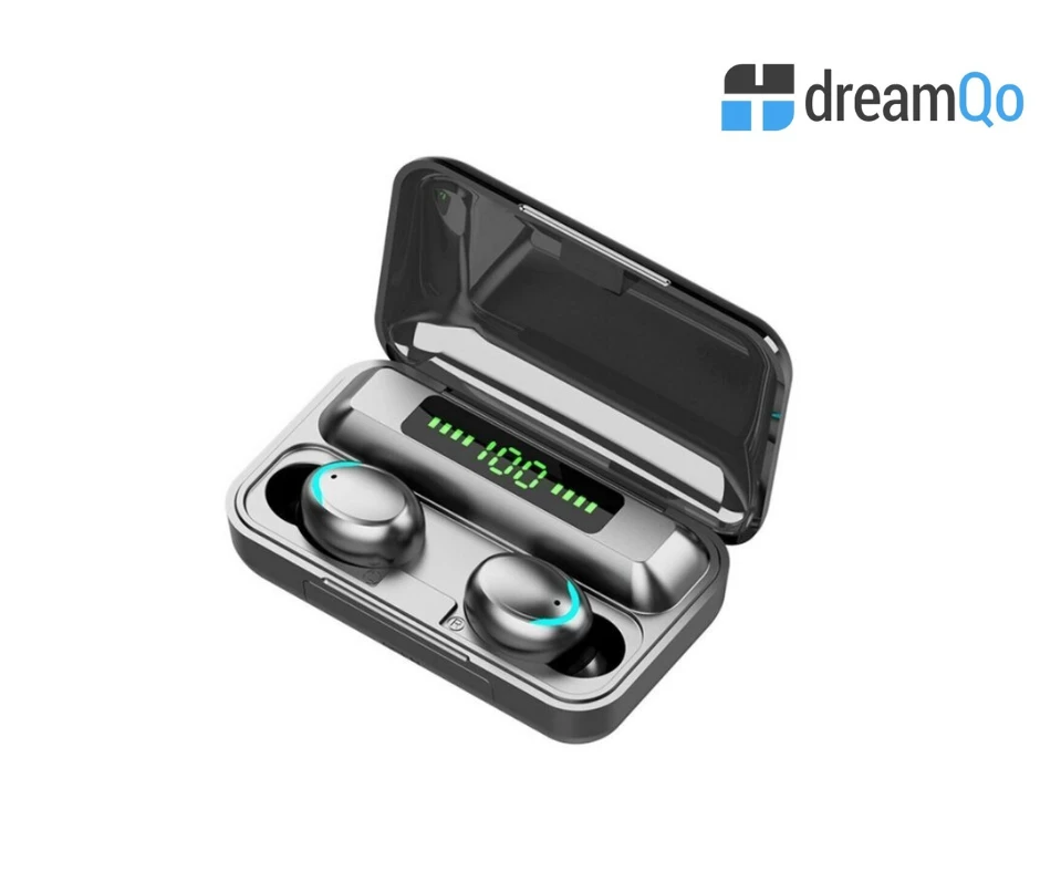 DreamQo Q7 Pro belaidės ausinės, juodos