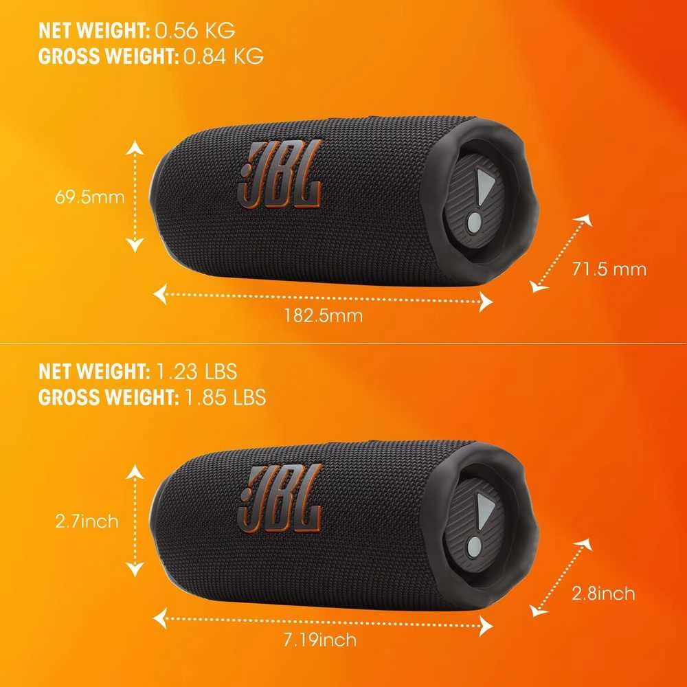 JBL Flip 7 nešiojama kolonėlė, violetinės spalvos