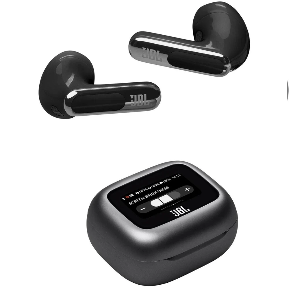 JBL Live Flex 3 TWS ausinės, Juodos