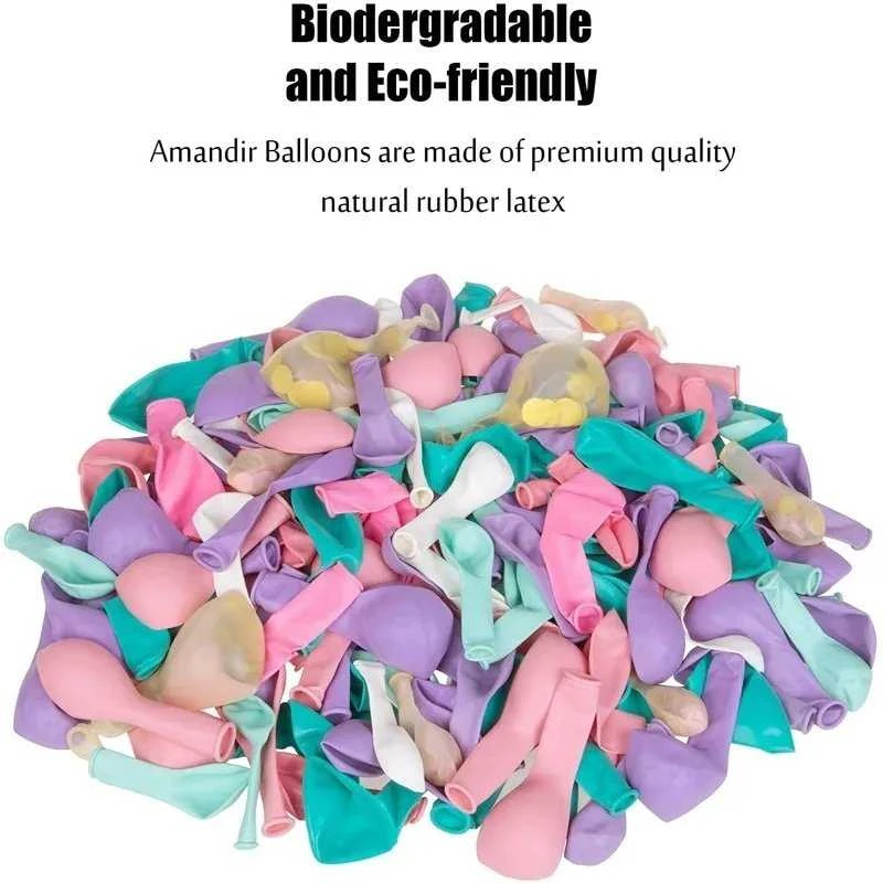 Macaron Pastel balionų rinkinys šventėms (164pcs)