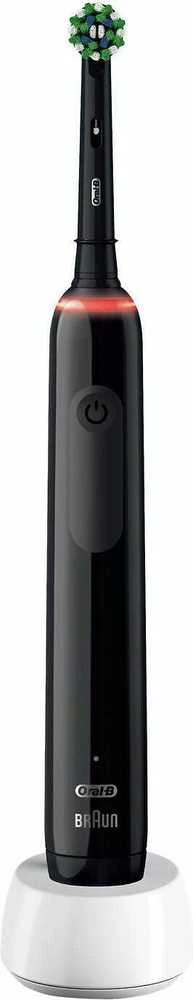 Braun Oral-B Pro 3 3000 Cross Action Elektrinis dantų šepetėlis, juodas