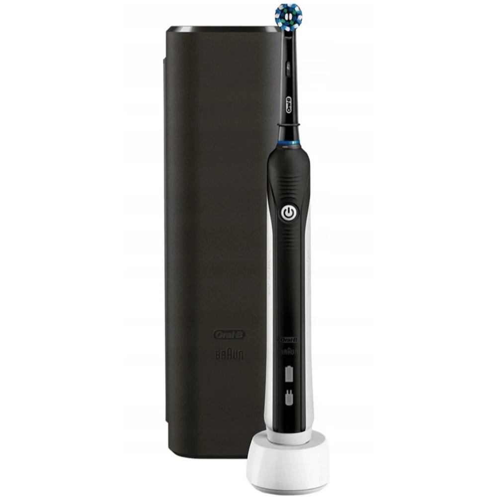 Oral-B Elektrinis dantų šepetėlis | Pro Series 1 | Įkraunamas | Suaugusiems | Šepetėlių skaičius galvutės įeina 1 | Number of teeth brushing modes 3 | Juodas