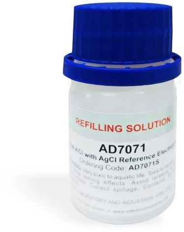 Adwa 3,5 M KCl elektrolito tirpalas pakartotinai užpildomiems elektrodams AD7071S 30 ml