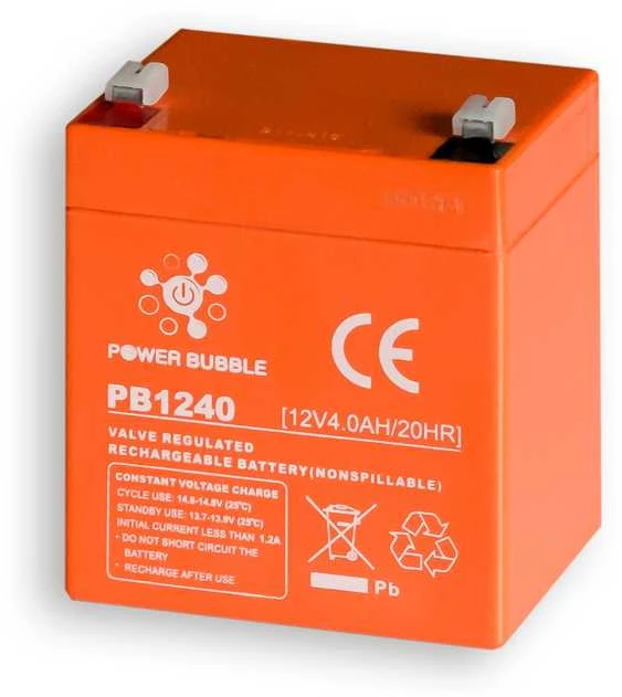 Akumuliatorius POWER BUBBLE 4Ah 12V AP4/12