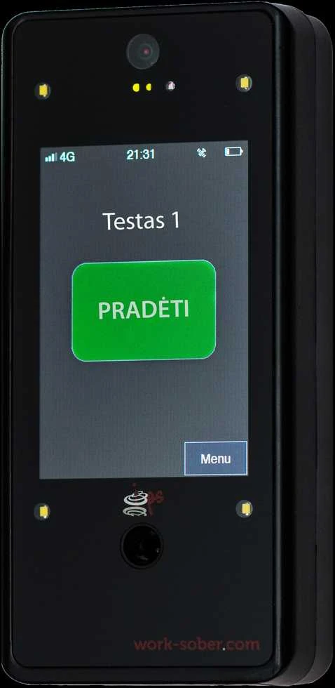 Alkotesteris Cloud AlcoMeter B2P su metrologine patikra