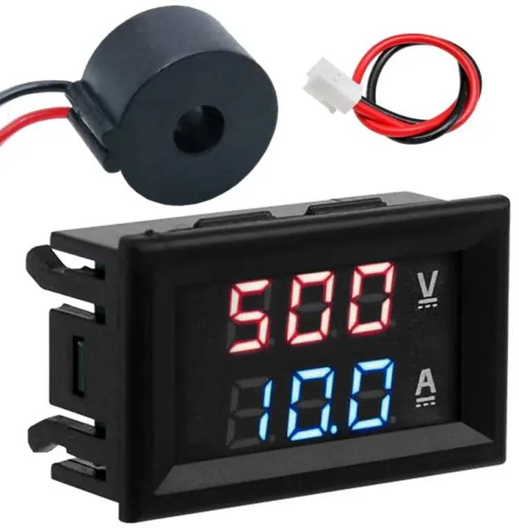 Ampermetras-voltmetras Benetech TMP-AC-10A