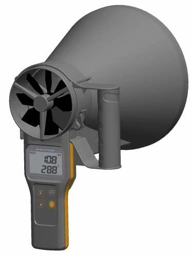 Anemometras "VZ8919" su 10 cm matavimo mente