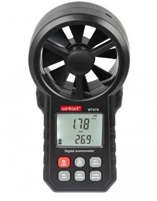 Anemometras Wintact WT87B
