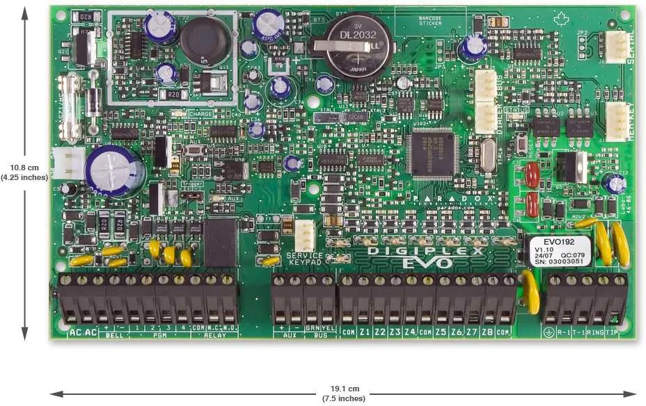 Apsaugos centralė DIGIPLEX EVO192
