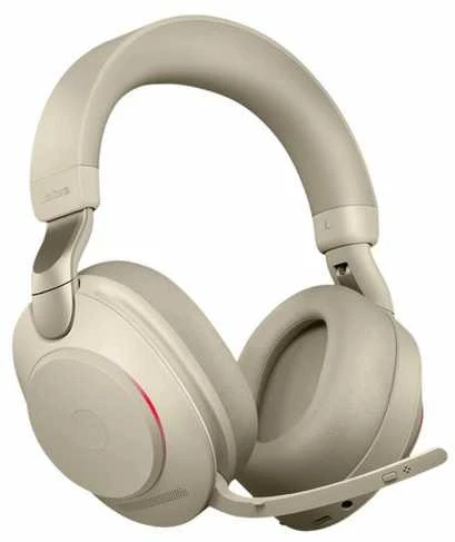 Ausinės Jabra Evolve2 85 MS Stereo 3,5 mm rusvai gelsvas