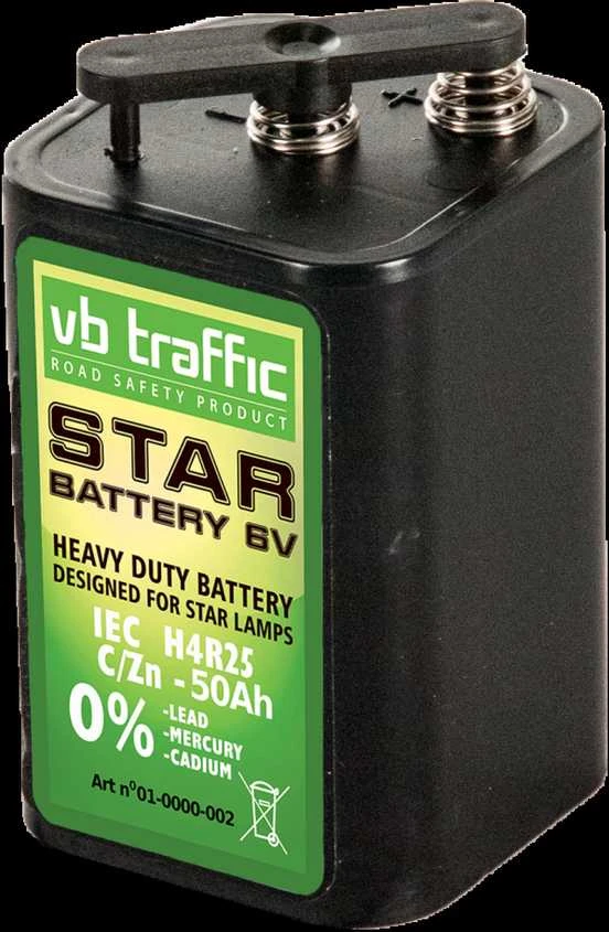 Baterija lempoms STAR 6V/50Ah
