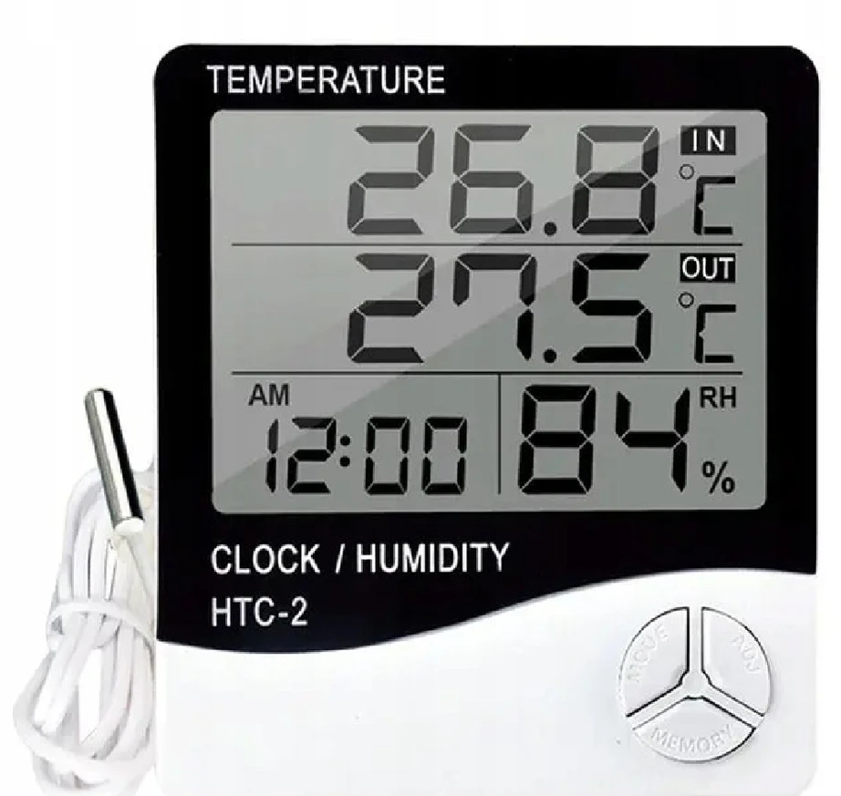 Belaidės orų stoties termohigrometras HTC-2