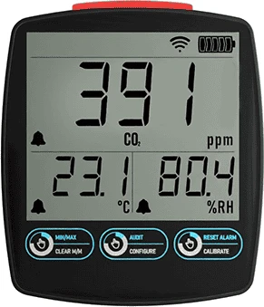CO2 ir oro kokybės duomenų kaupiklis EasyLog EL-IOT-CO2