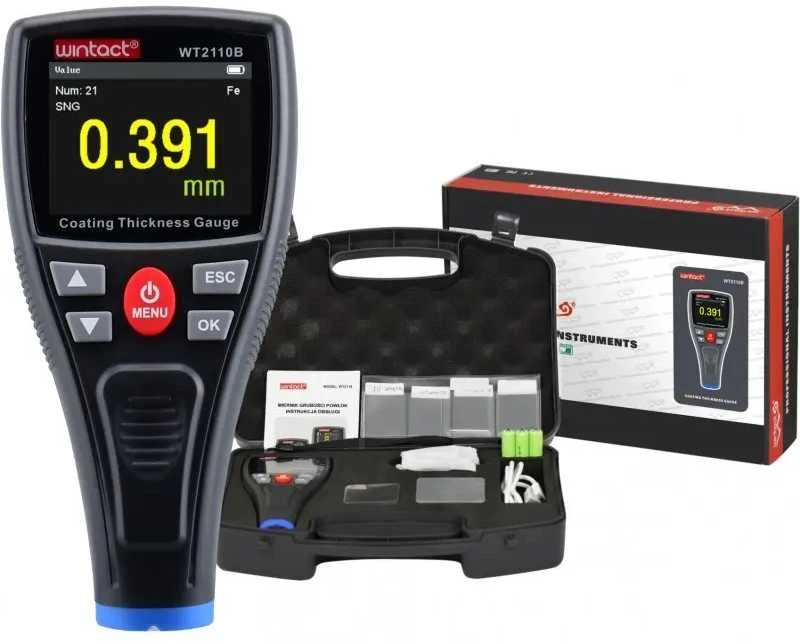 Dažų storio matuoklis Wintact WT2110B