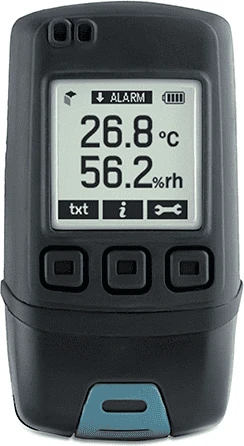 Didelio tikslumo temperatūros ir drėgmės duomenų kaupiklis EasyLog EL-GFX-2+