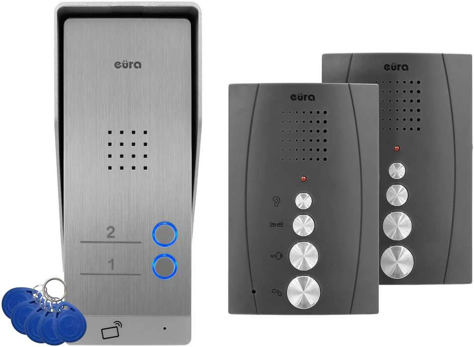 Domofonas Eura ADP-62A3 - juodas