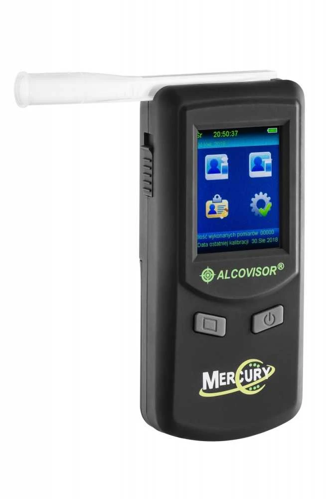 Alkotesteris Alcovisor Mercury su platinos elektrocheminiu jutikliu