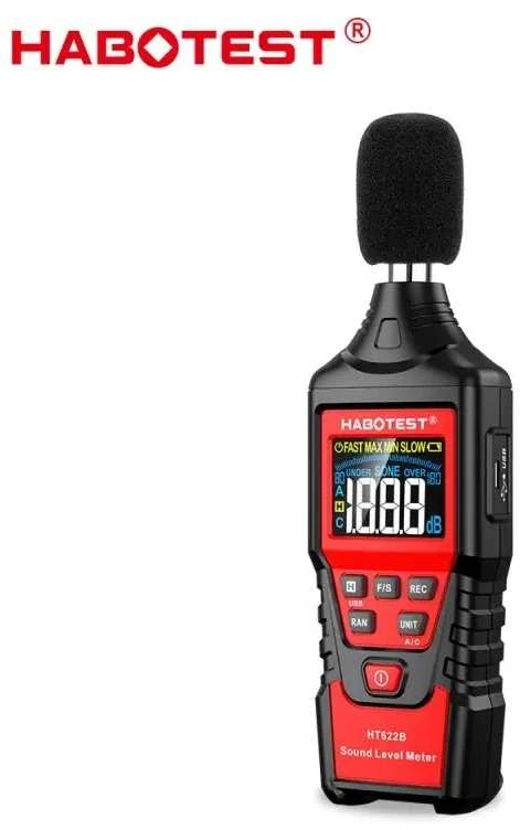 Garso matuoklis su USB Habotest HT622B