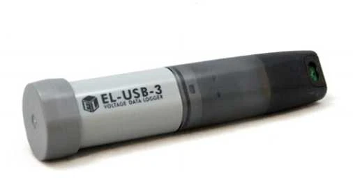 Įtampos duomenų kaupiklis su USB sąsaja EL-USB-3