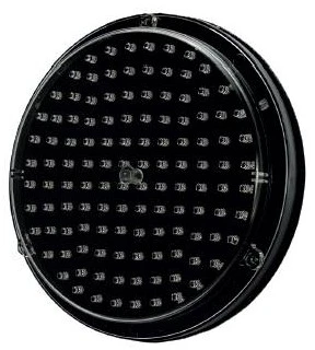 Įspėjamasis kelio žibintas su 232 LED