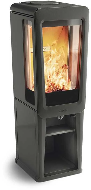 Ketinė kieto kuro krosnelė KEDDY K816 (juoda)