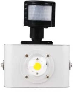 LED lempa su jutikliu 10W COB 004223