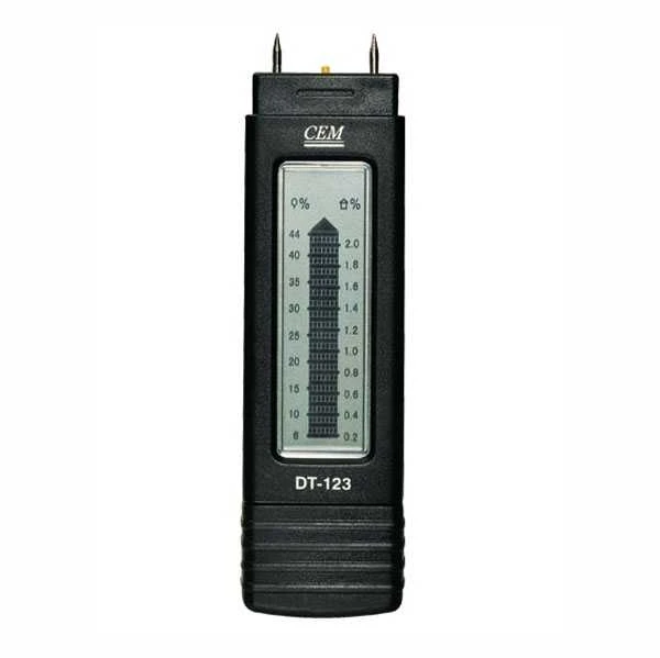 Medienos ir įvairių medžiagų drėgmės matuoklis DT-123