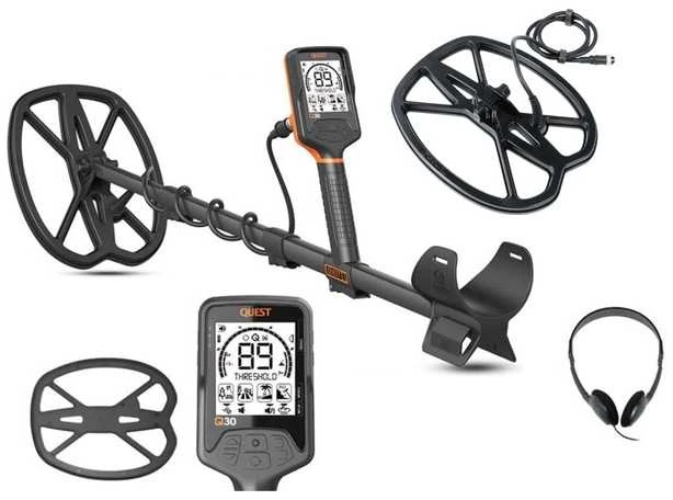 Metalo detektorius Quest Q30+ WHP + Xpointer