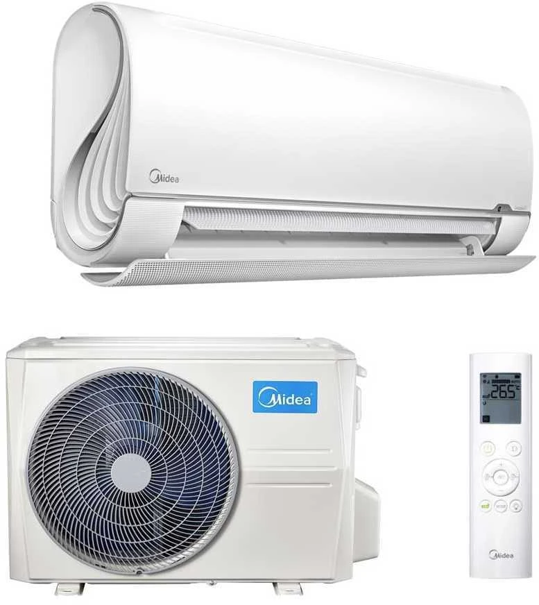 Midea šilumos siurblys - oro kondicionierius Breezeless MSFAAU-09HRFN8-QRD6GW - MOB01-09HFN8-QRD6GW(A)