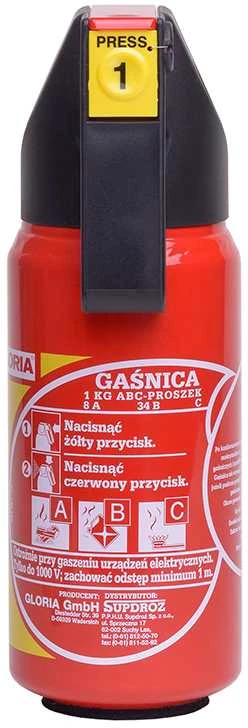 Miltelinis gesintuvas GLO-P-1-GAM 1kg