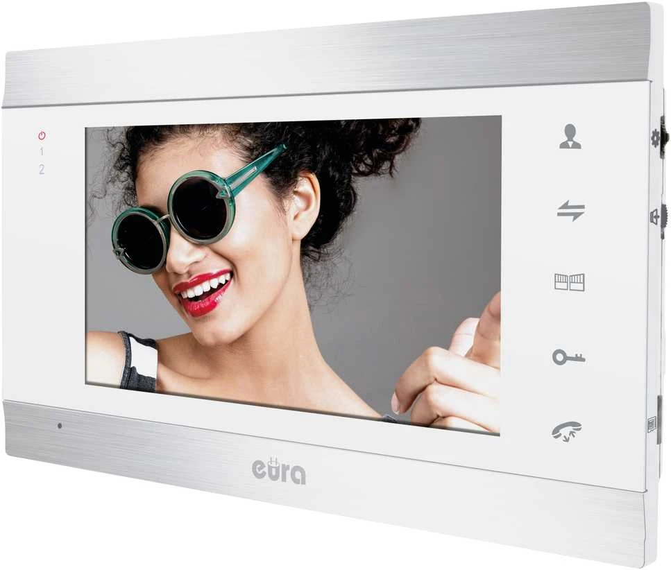 Monitorius Eura VDA-01C5 Baltas
