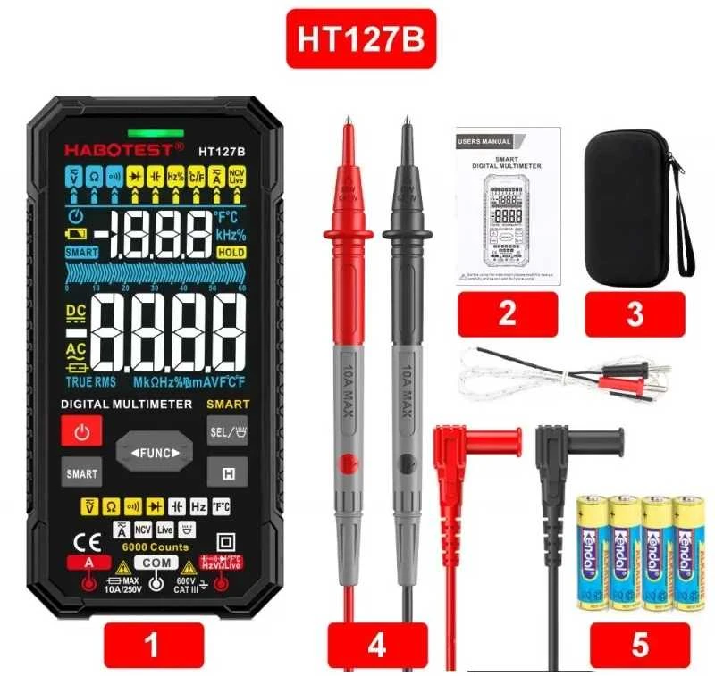 Multimetras Habotest HT127B