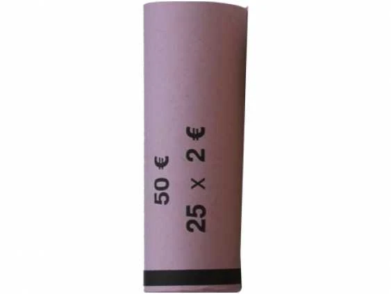 Popierinė 2€ monetų pakuotė A007485
