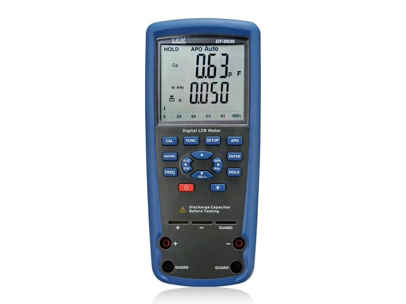 Profesionalus LCR multimetras DT-9935