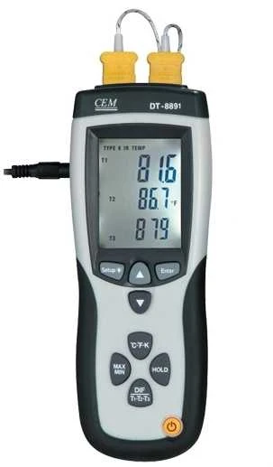 Profesionalus termoporos termometras DT-8891D