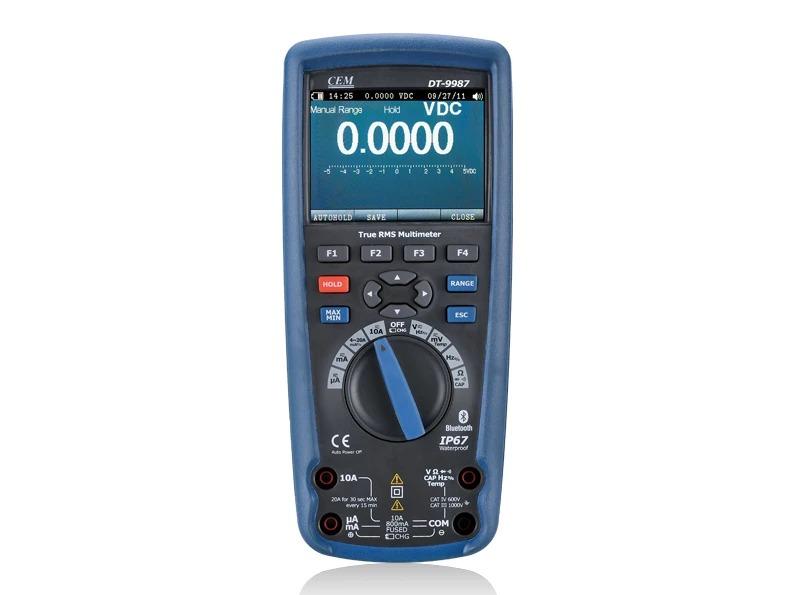 Profesionalus tikrojo RMS multimetras DT-9987