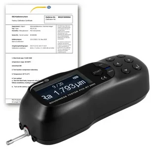 Profilometras PCE-RT 2000BT-ICA su ISO kalibravimo sertifikatu
