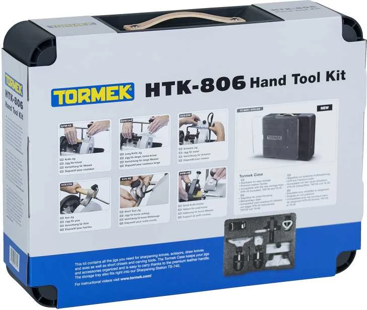 Rankinių įrankių galandimo laikiklių rinkinys Tormek HTK-806